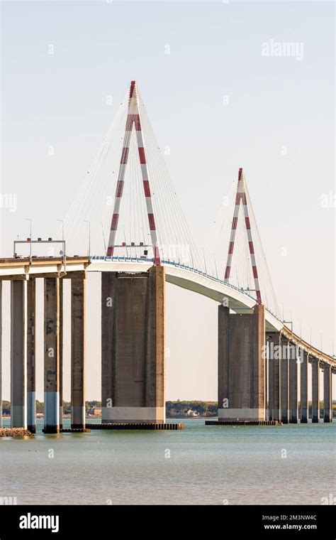 The Saint-Nazaire bridge is a cable-stayed bridge over the estuary of ...