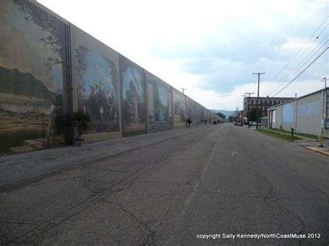 Portsmouth Floodwall Murals | Portsmouth ohio, Ohio river, Portsmouth