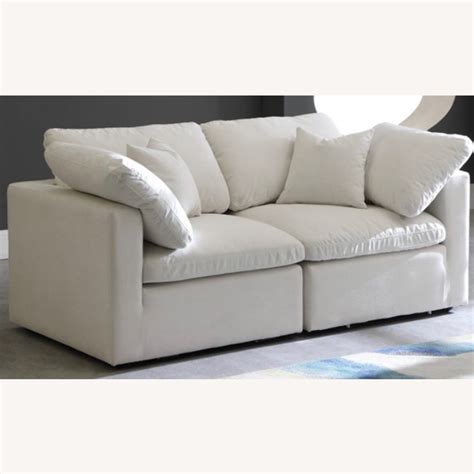 Cloud Couch Dupe Plush Sectional Sofa - AptDeco