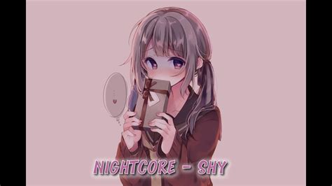 Nightcore Shy Jai Waetford Lyrics Video Youtube