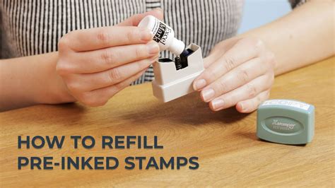 How To Refill A Self Inking Stamp Xstamper At Ashley Olmo Blog