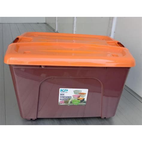 Jual Kontainer Box Liter Container Coklat Box Roda Shopee Indonesia