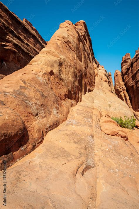 Park Avenue And Courthouse Towers At Arches National Park Utah Foto De