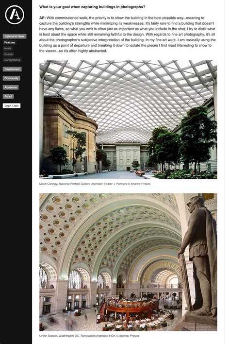archinect magazine interview  architectural photographer andrew prokos