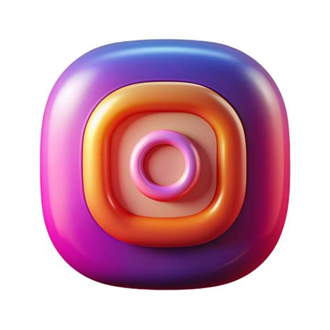 Instagram 3d Instagram Logo 3d Instagram Icon 3d Instagram Symbol