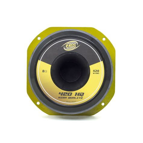 Alto Falante Woofer Eros 8 Pol E420 Hq 420w 8ohm Fortaleza Distribuidora