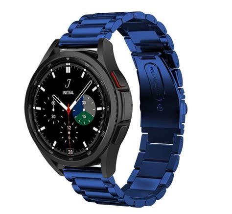 Samsung Galaxy Watch 4 Classic 46mm Stahlarmband Blau