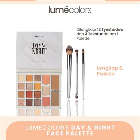 Lumecolors Day Night Shimer Eyeshadow Countour Highlighter Lumecolors