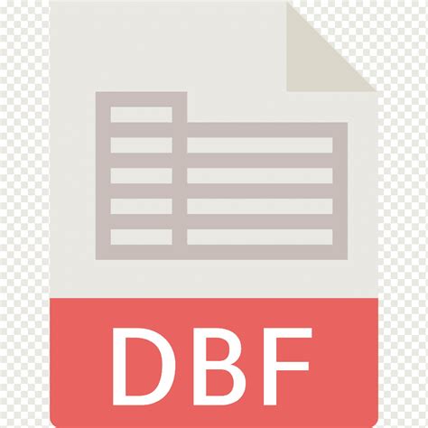 Dbf Tipo De Archivo Icono Png PNGWing