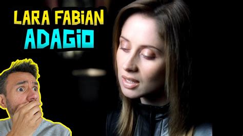 Lara Fabian Adagio Reaction First Time Hearing It Youtube