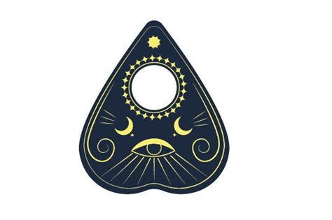 Spirit Board Planchette Svg Cut File By Creative Fabrica Crafts