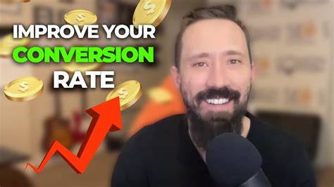 Do This To Improve Your Conversion Rate Youtube