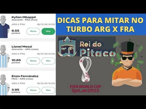 Rei Do Pitaco Hoje Dicas Para Fantasy Turbo Youtube