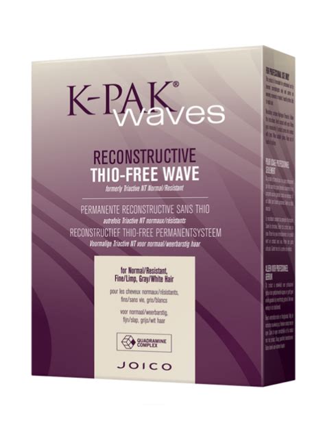 Joico K Pak Reconstructive Thio Free Wave Bleach Tinted And