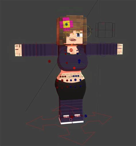 Jenny Mod Fapcraft New Jenny Belle Model Minecraft Fan Art