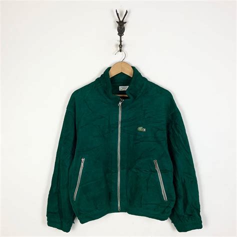 Vintage Vintage Lacoste Fleece Jacket Grailed