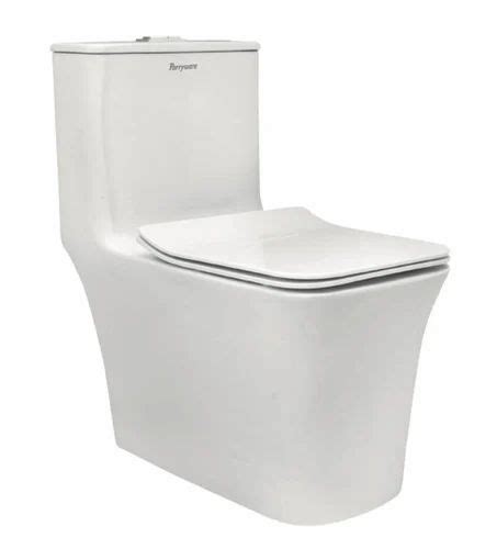 Floor Mounted Ceramic Parryware Inslim Rimless Single Piece Wc With Uf