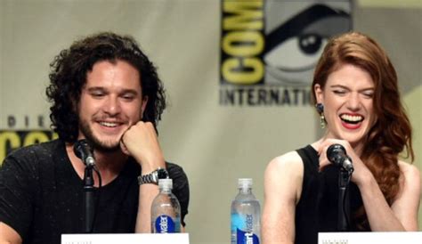 Game Of Thrones Stars Kit Harington And Rose Leslie Deny Romance