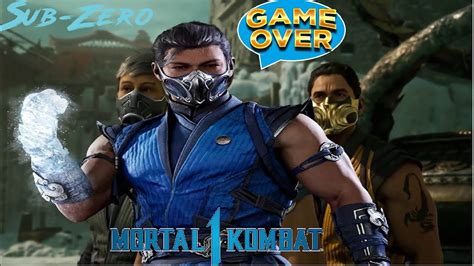 Mortal Kombat Todos Los Dialogos De Zub Zero Youtube