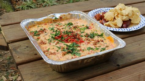 Easy Smoked Queso Dip On Asmke Portable Pellet Grill Armadillo Pepper