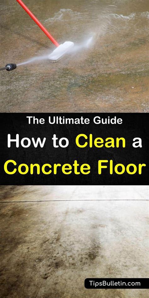 Brilliant Ways To Clean A Concrete Floor Artofit