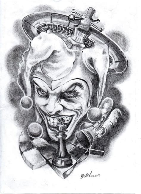 Pin di Weißer Hai su CLOWN Disegni Tatuaggi Idee