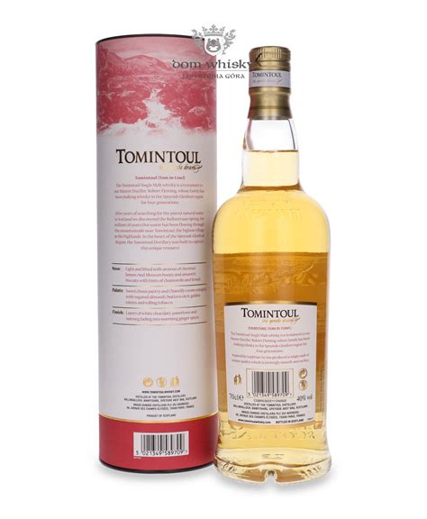 Tomintoul Small Batch Cognac Cask Finish L Dom Whisky