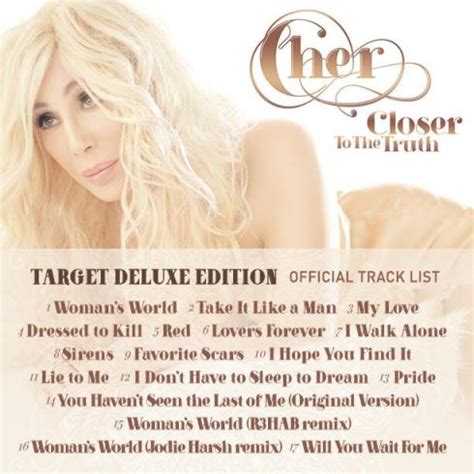 PHOTOS 67-year-old Cher reveals sexy Closer To The Truth album cover art and track listings ...