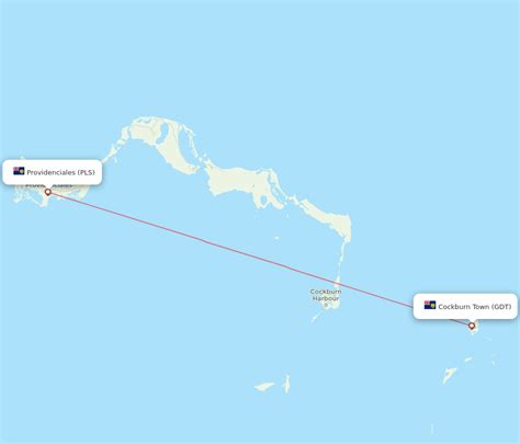 Flights From Grand Turk Island To Providenciales Gdt To Pls Flight