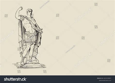 Vector Image Ancient Roman Emperor Augustus Stock Vector Royalty Free 2211575877 Shutterstock