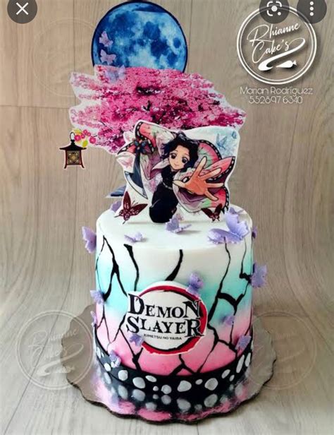 Pin De Jorge Andres En Demon Slayer Torta De Anime Ideas De Pastel