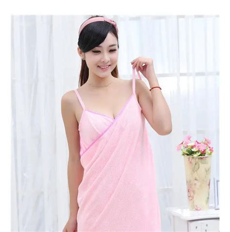 2017 New V Neck Women Bath Towel Soft Wearable Beach Towel Super