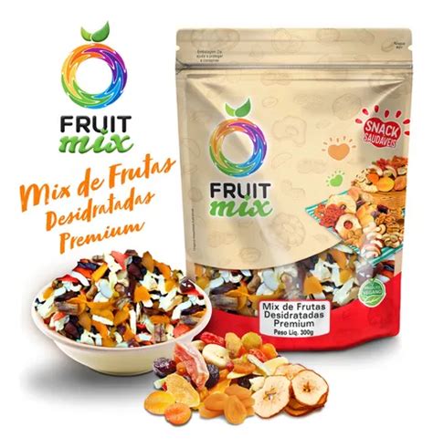 Mix De Frutas Desidratadas Frescas Sem A Car Completo G Mercadolivre