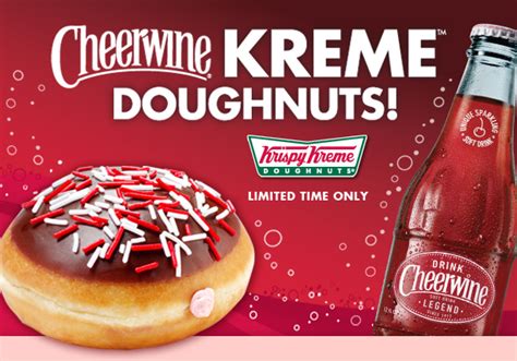 Barbara's Beat: Krispy Kreme Cheerwine Kreme Filled Doughnuts are back ...