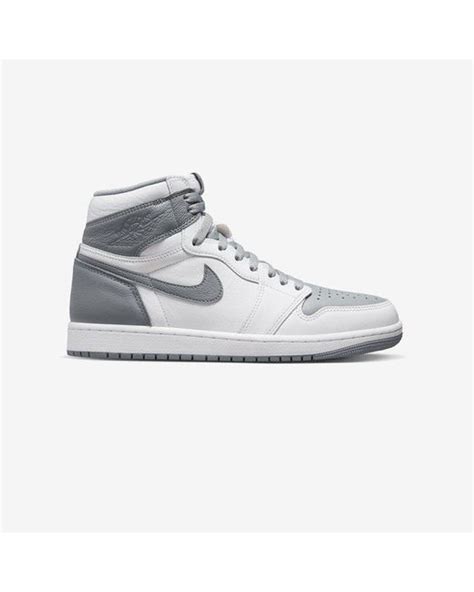 Nike Leather Air Jordan Retro High Og In Grey White For Men Lyst Uk