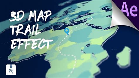 3d Travelling Infographics Map After Effects Youtube