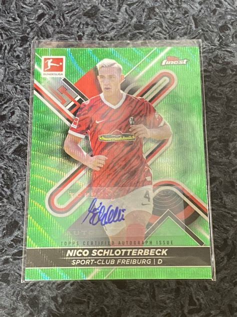 Yahoo Topps Finest Bundesliga Autograph