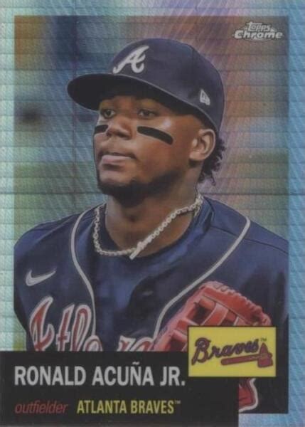 2022 Topps Chrome Platinum Anniversary Prism Refractor 250 Ronald