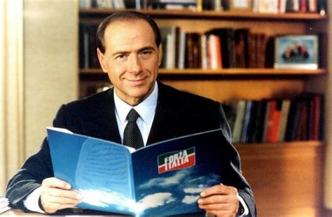 La Discesa In Campo Di Silvio Berlusconi Album Fotografico