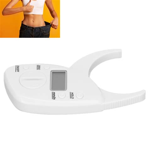 Tebru Fat Calipers Body Fat Monitors Fat Caliper Tester Body Fat