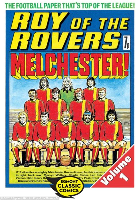 Roy Of The Rovers Melchester Rovers Relaunched Online Comic Old