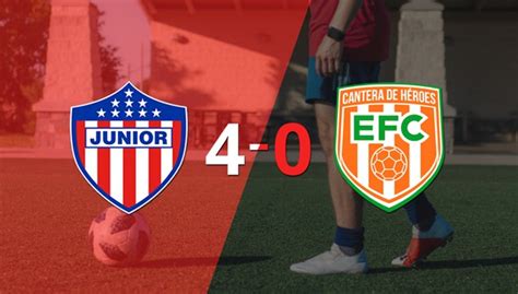 Junior Golea 4 0 Como Local A Envigado COLOMBIA DEPOR