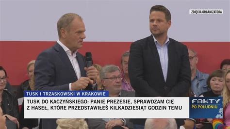 Plus Kaczy Ski Zapowiada Podwy K Tusk Reaguje Tvn Biznes