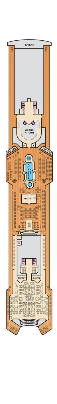 Carnival Sensation Deck Plans