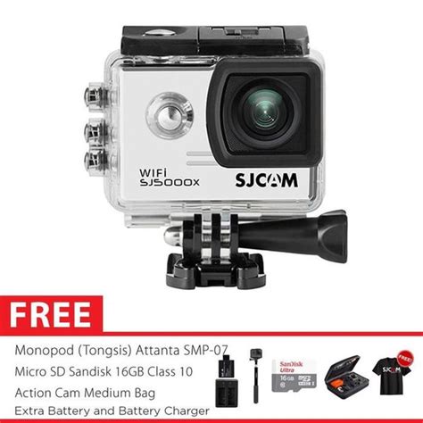 Jual SJCAM SJ5000X Elite 4K Action Camera Master 16GB - White di Lapak ...