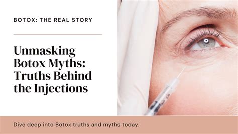 Common Misconceptions About Botox Debunking Myths And Understanding