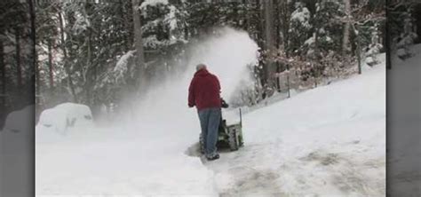 How to Use a John Deere snowblower « Tools & Equipment :: WonderHowTo