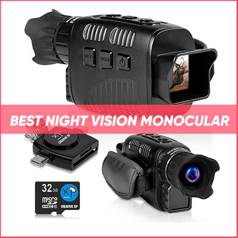 Best Night Vision Monocular 2024 | TOP 22 🔥 Night Vision Monocular