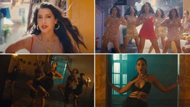 Sexy In My Dress Song Nora Fatehi Is Hot Fashionable And Flirty In