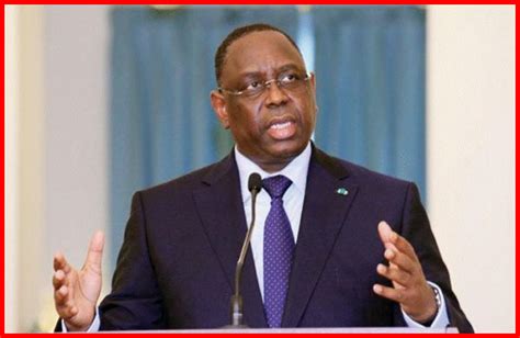 Sommet Russie Afrique Le Chef De Letat Macky Sall Plaide Pour Une